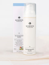 マリエンのクレンジングミルク・敏感肌用80ml、セサミオイル配合のクレンジング&メイク落とし(ヴィーガン)