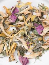 ビューティーブレンド、マリエンの美しくナチュラルな輝きを応援するハーブティー(ホーステール、ワイルドパンジー入り)