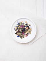 おやすみブレンド、マリエンの寝つけない、眠りが浅いときのハーブティー(レモンバーム、バレリアンルート入り)