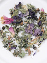 ウーマンブレンド、マリエンの女性リズム用ハーブティー(チェストツリー、シルバーウィード入り)