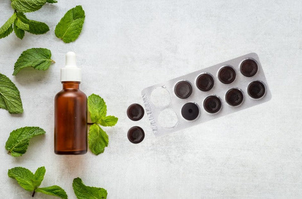 マリエンのハーブドロップと香料として使われる天然精油