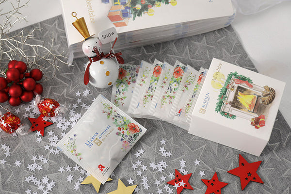 マリエン | ドイツハーブのクリスマススペシャルブレンド、ティーバッグ個包装タイプアレンジ写真