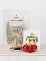 MARIENマリエンのクリスマススペシャルブレンド。袋タイプとBOXタイプ。クローブ、シナモンのスパイス入り、ドイツ伝統アドアドベントティー