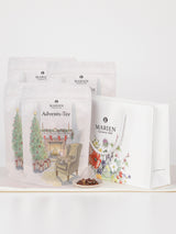 MARIEN マリエン | ドイツハーブのクリスマススペシャルブレンド、4袋セット。マリエンオリジナル紙袋付き。クリスマスのアドベントハーブティー。