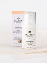 マリエンのミネラルUVスキンケア SPF30、35ml、日焼け止め・敏感肌用、紫外線吸収剤不使用の保湿するヴィーガンUVケアミルク
