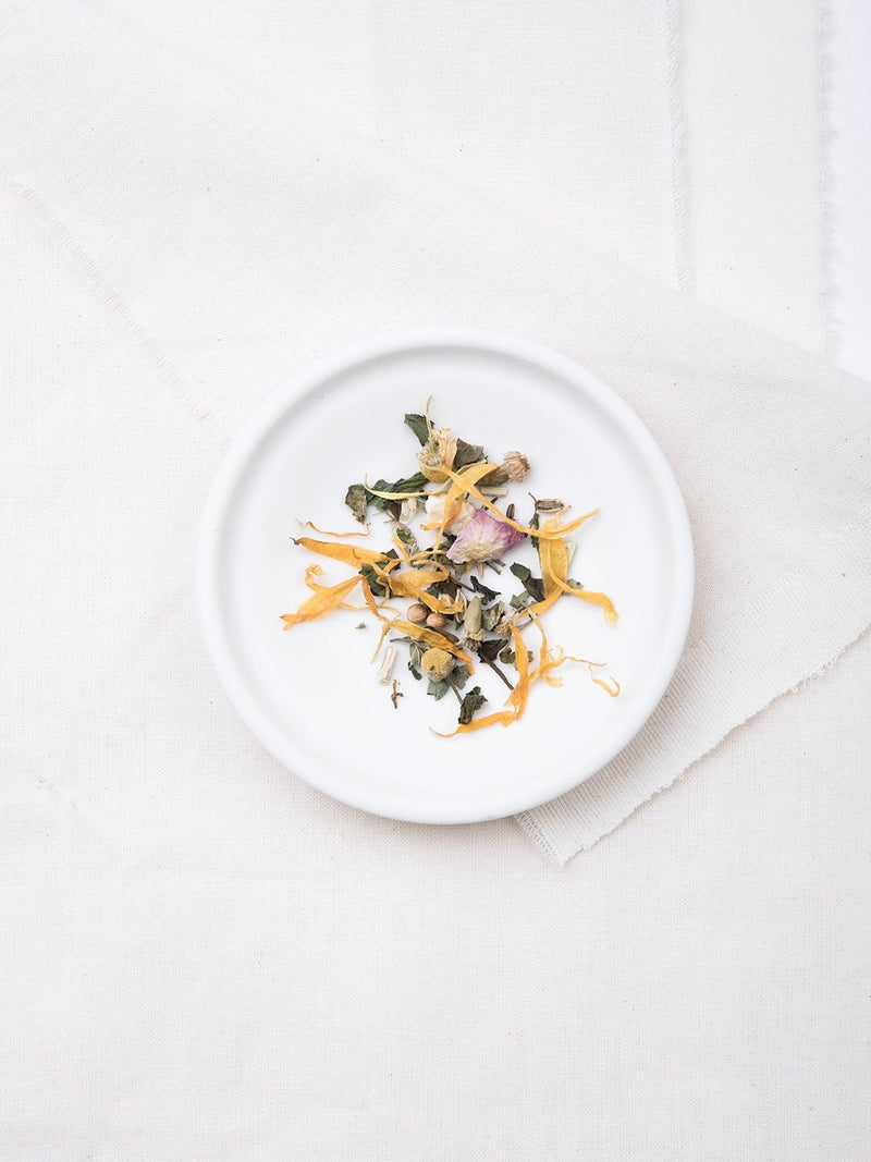 ヘルシーミールブレンド、マリエンの食後や美味しく食事を楽しむためのハーブティー（キャラウェイ、フェンネル入り）